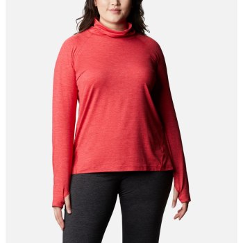 Columbia Bryce Canyon II Turtleneck Plus Size, Sudaderas Rosas Claro Para Mujer | 038465-WMH